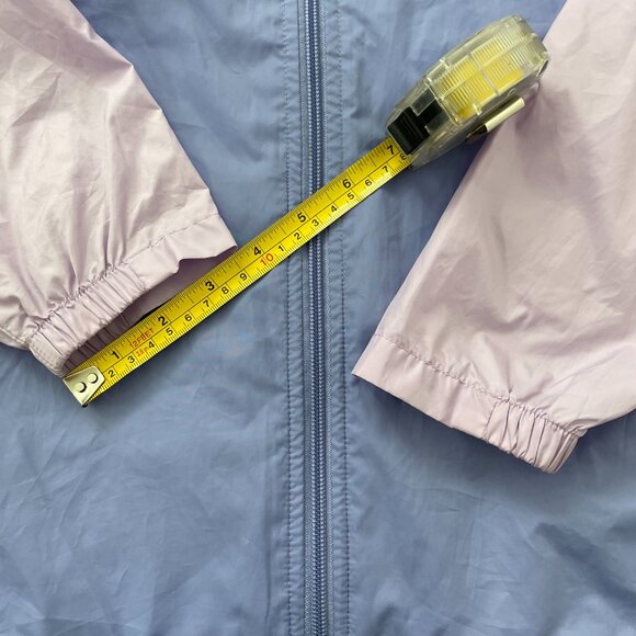 Columbia Jacket Girls Medium 10-12 Windbreaker Fleece Purple Pink Lilac Lavender - Picture 13 of 16